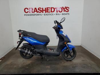  Salvage Jiaj Moped