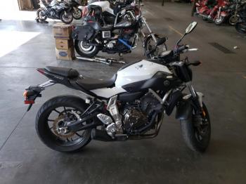  Salvage Yamaha Fz-07 09