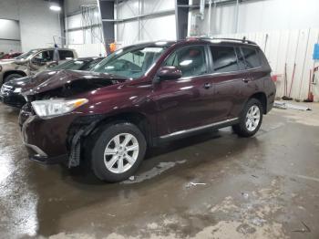  Salvage Toyota Highlander