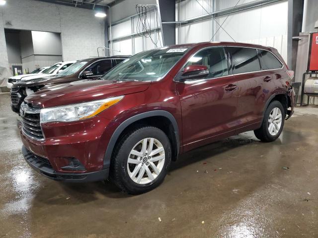  Salvage Toyota Highlander