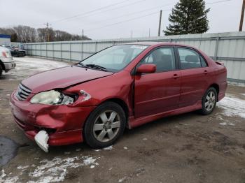  Salvage Toyota Corolla