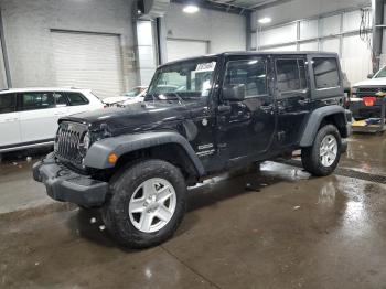  Salvage Jeep Wrangler