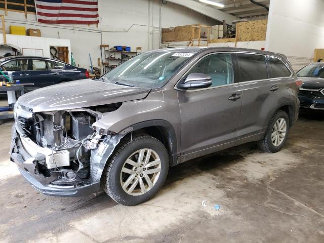  Salvage Toyota Highlander