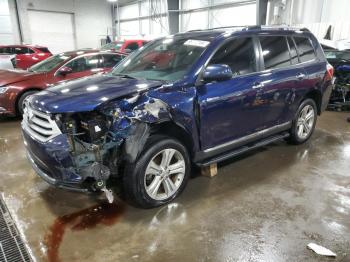  Salvage Toyota Highlander