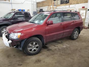  Salvage Toyota Highlander