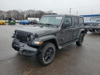  Salvage Jeep Wrangler