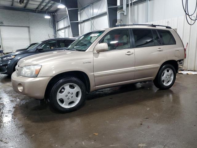  Salvage Toyota Highlander