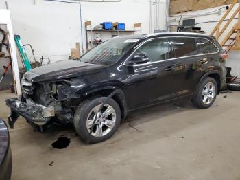  Salvage Toyota Highlander