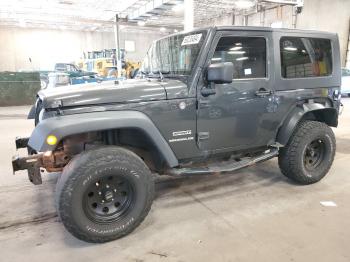  Salvage Jeep Wrangler