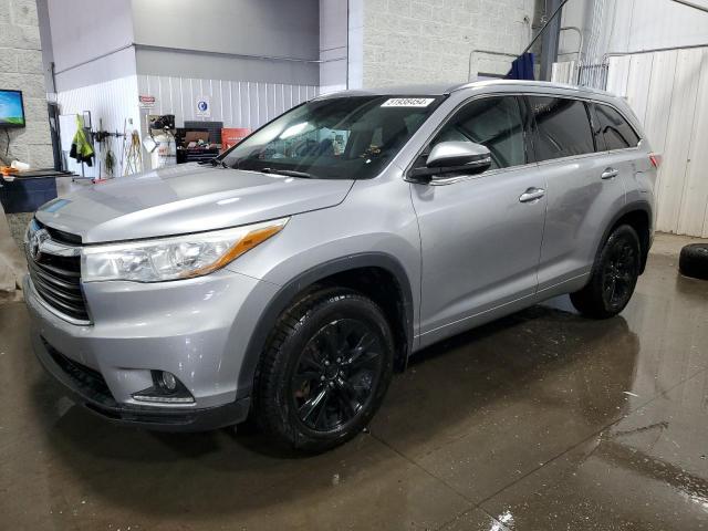  Salvage Toyota Highlander