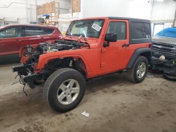  Salvage Jeep Wrangler