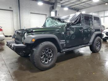  Salvage Jeep Wrangler