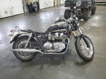  Salvage Triumph Motorcycle Bonneville