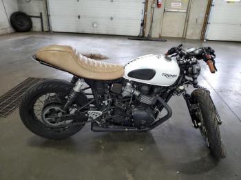 Salvage Triumph Motorcycle Thruxton