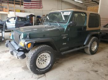  Salvage Jeep Wrangler