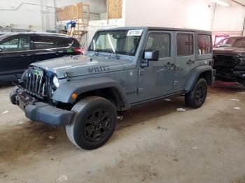  Salvage Jeep Wrangler