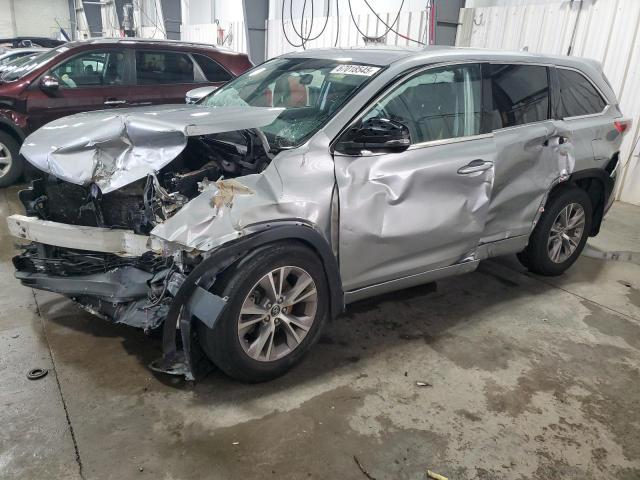  Salvage Toyota Highlander