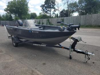  Salvage Crestliner Marine Trl