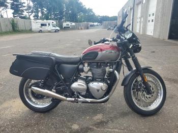  Salvage Triumph Motorcycle Bonneville