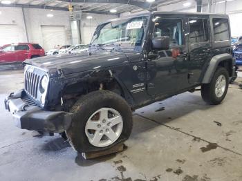  Salvage Jeep Wrangler