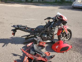  Salvage Honda Cbr Cycle