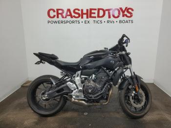  Salvage Yamaha Fz-07 09