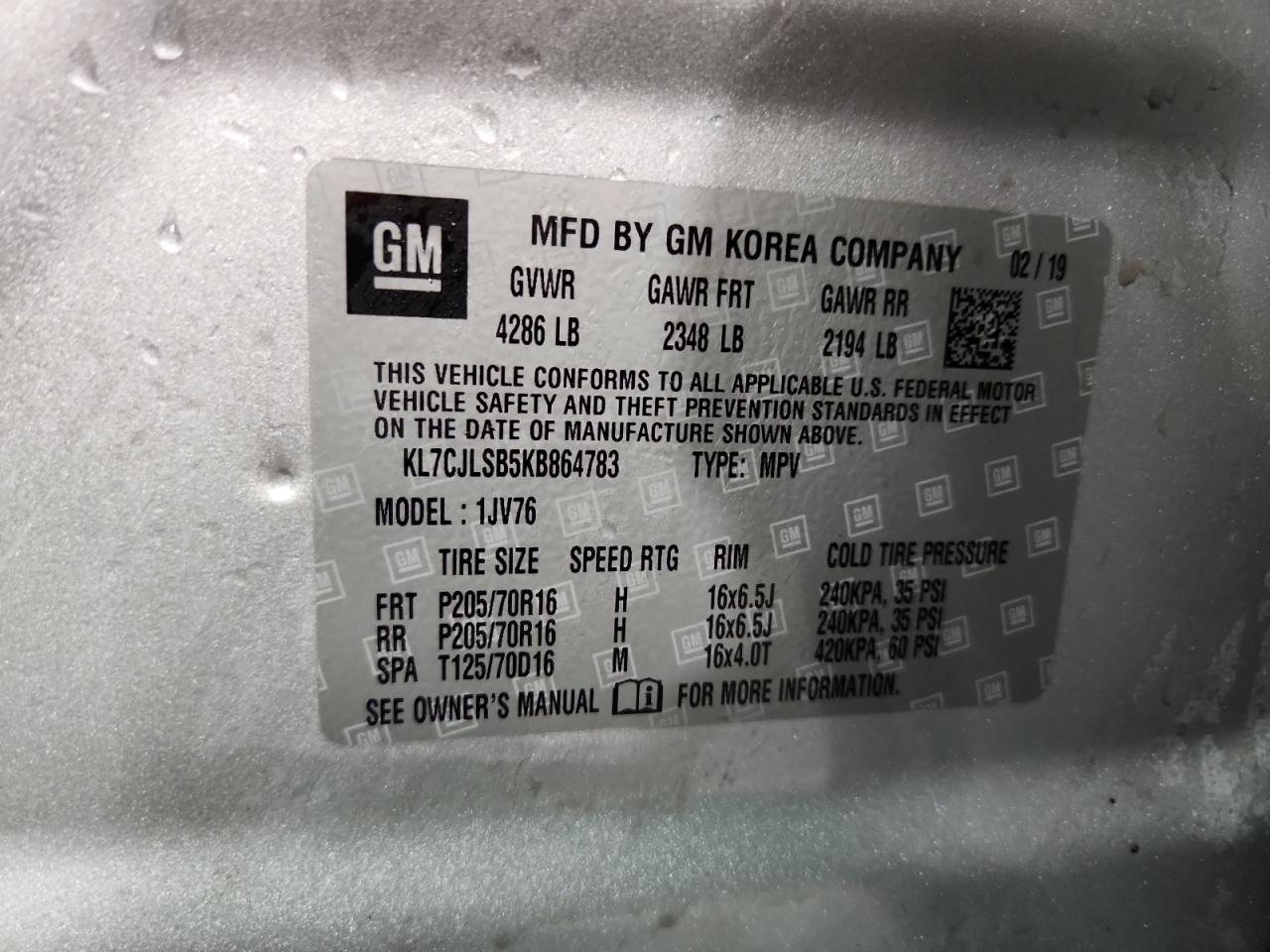 Chevrolet Trax 1lt Image 4