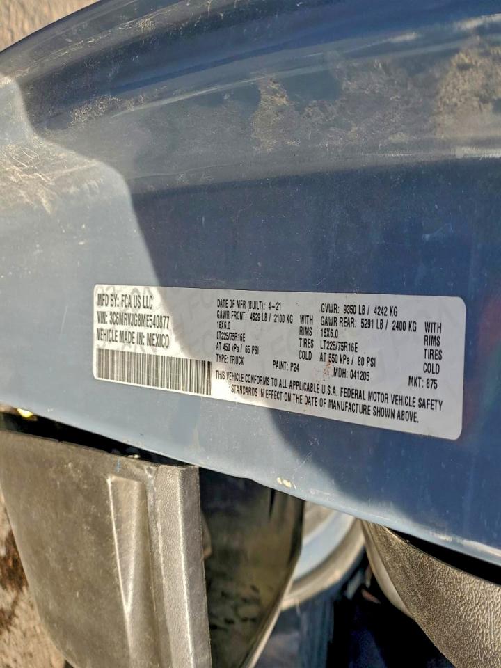 Ram Promaster 3500 High Image 9