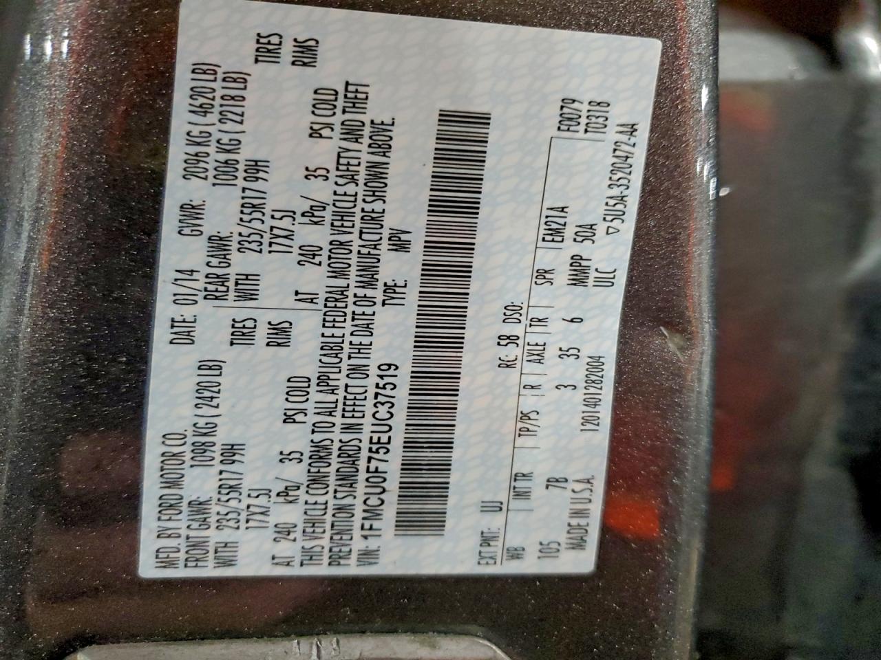 Ford Escape S Image 10