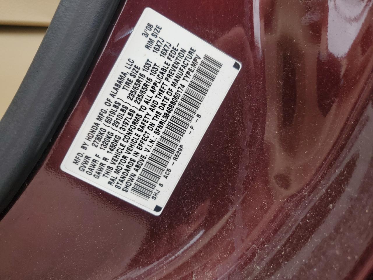 Honda Odyssey Ex Image 10