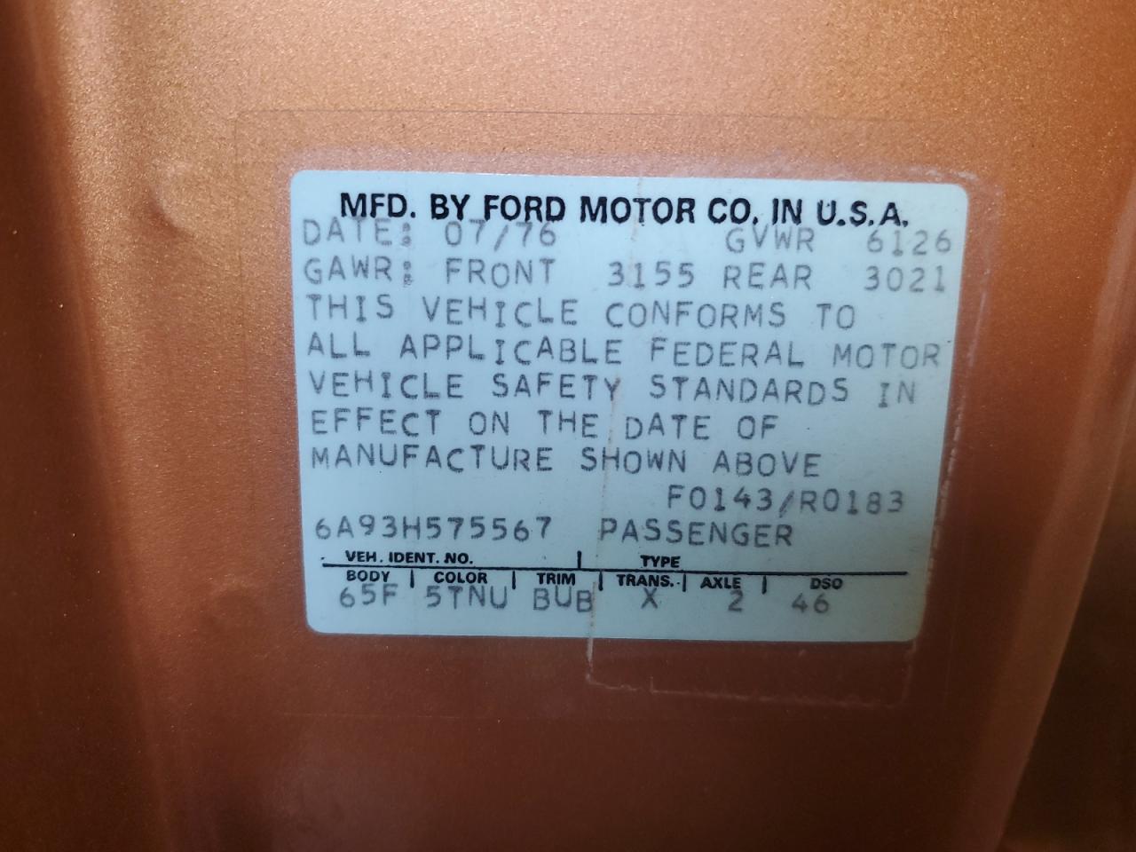 Mercury Cougar Image 10