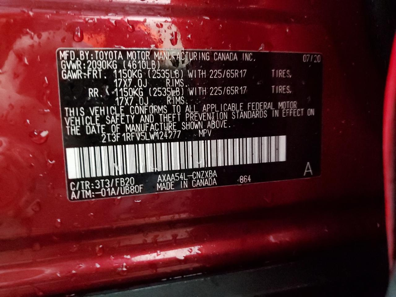 Toyota RAV4 Le Image 11