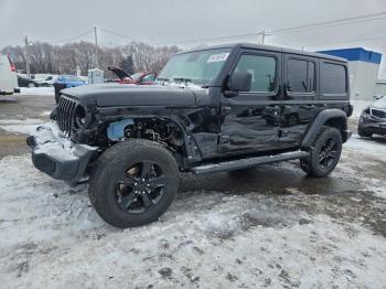  Salvage Jeep Wrangler