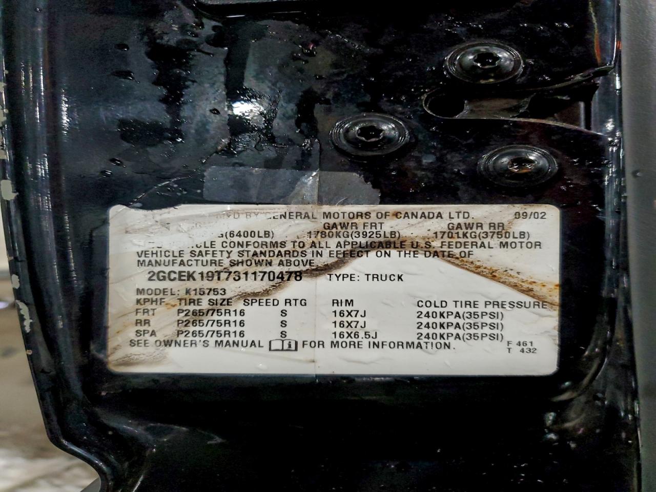 Chevrolet Silverado 1500 K1500 Image 3