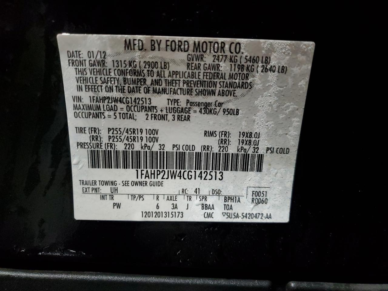 Ford Taurus Limited Image 9