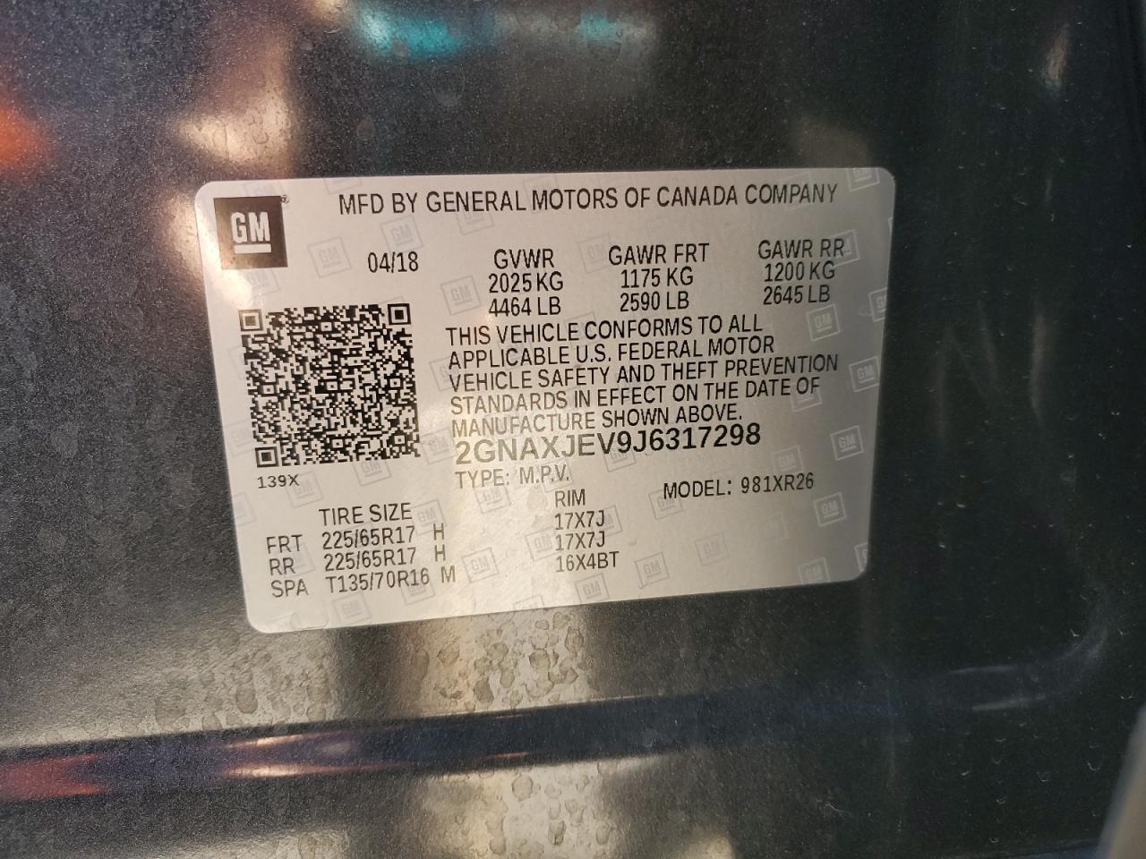 Chevrolet Equinox Lt Image 12