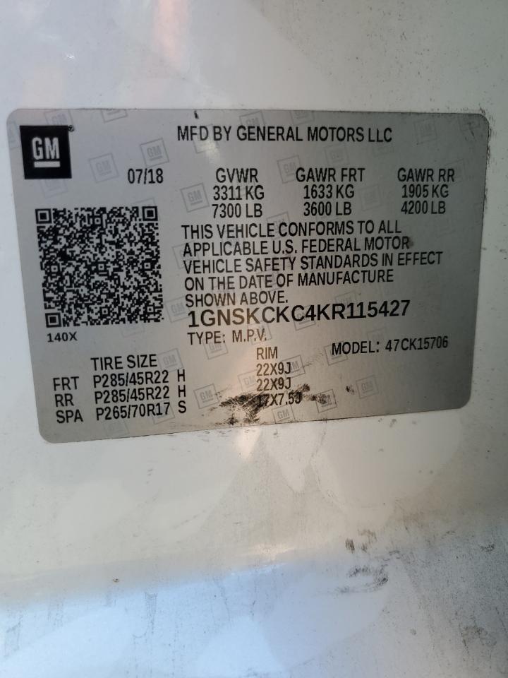 Chevrolet Tahoe K1500 Premier Image 13