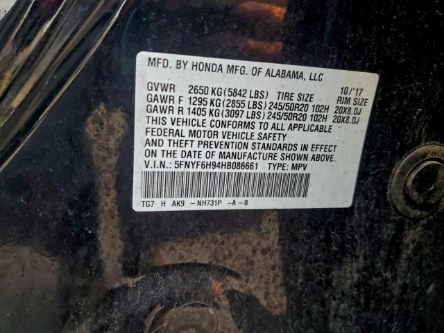 Honda Pilot Touring Image 13