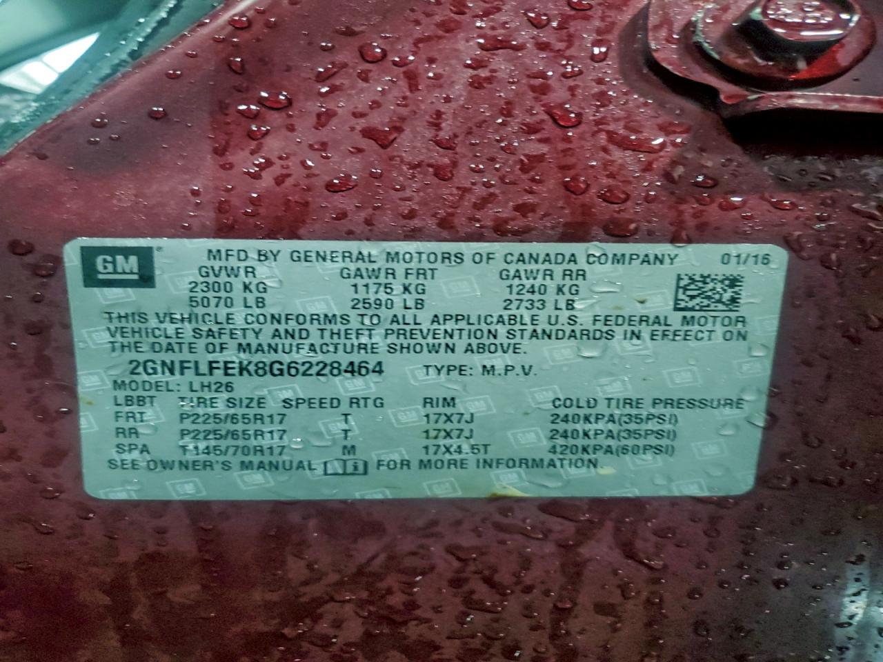 Chevrolet Equinox Lt Image 8