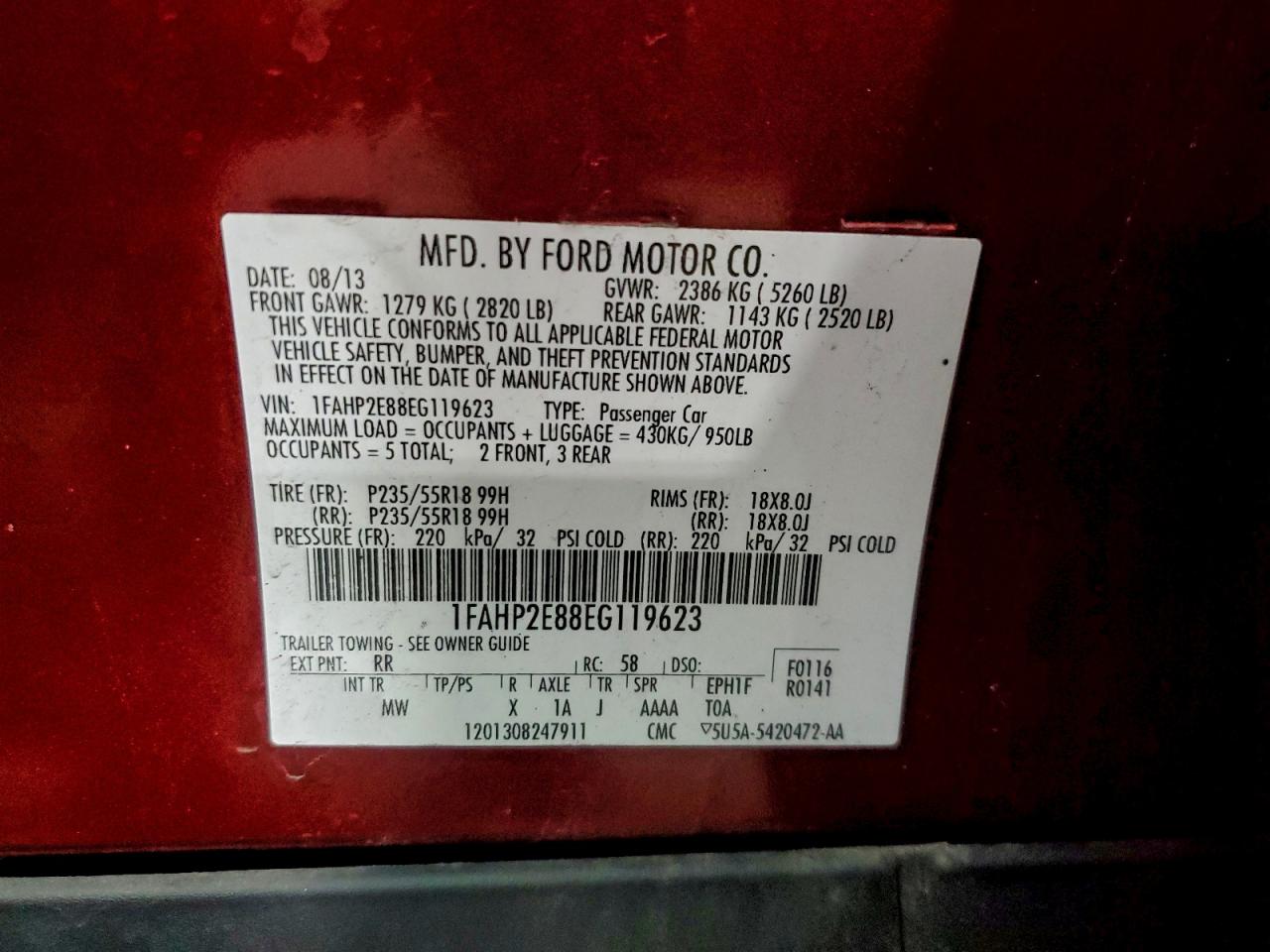 Ford Taurus Sel Image 2