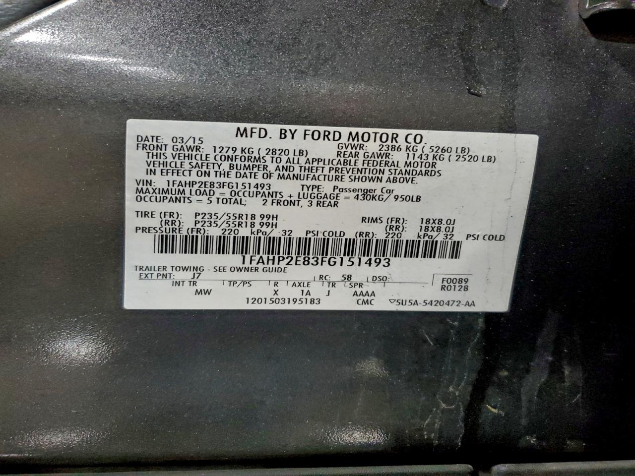 Ford Taurus Sel Image 10