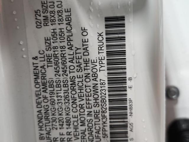 Honda Ridgeline Black Edition Image 5