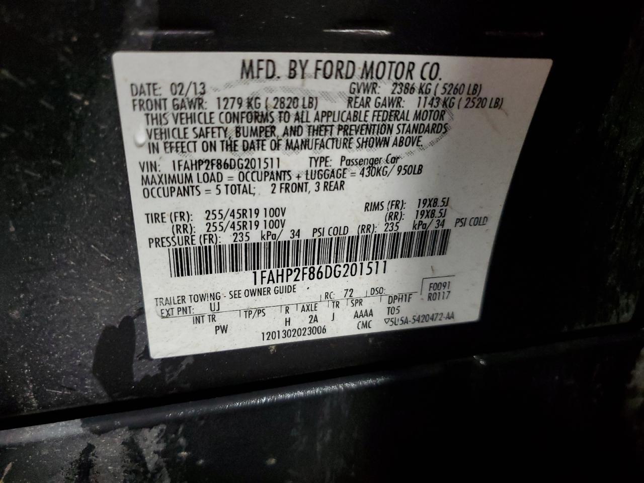 Ford Taurus Limited Image 9