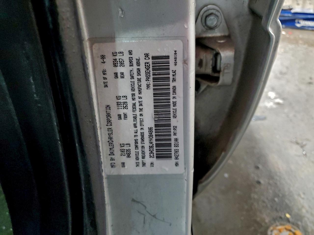 Chrysler Concorde Lxi Image 7