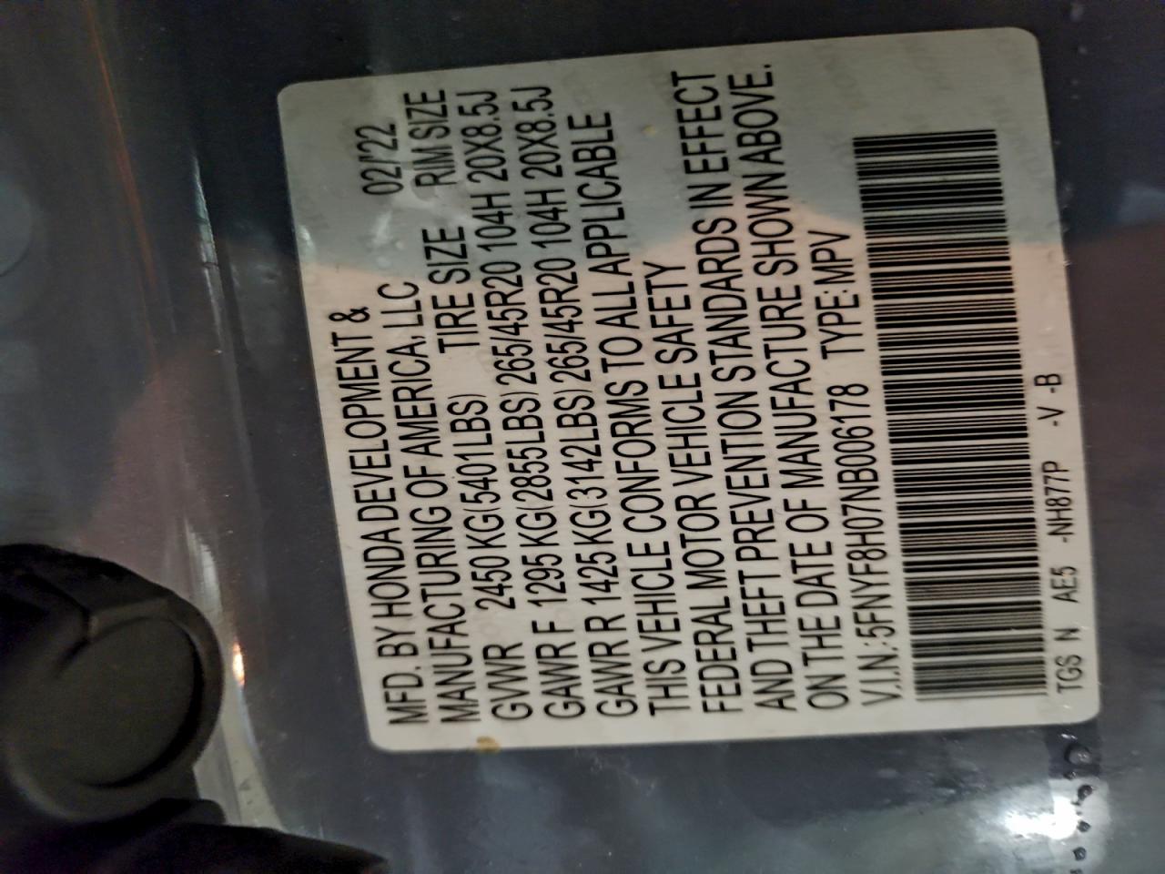 Honda Passport Elite Image 12