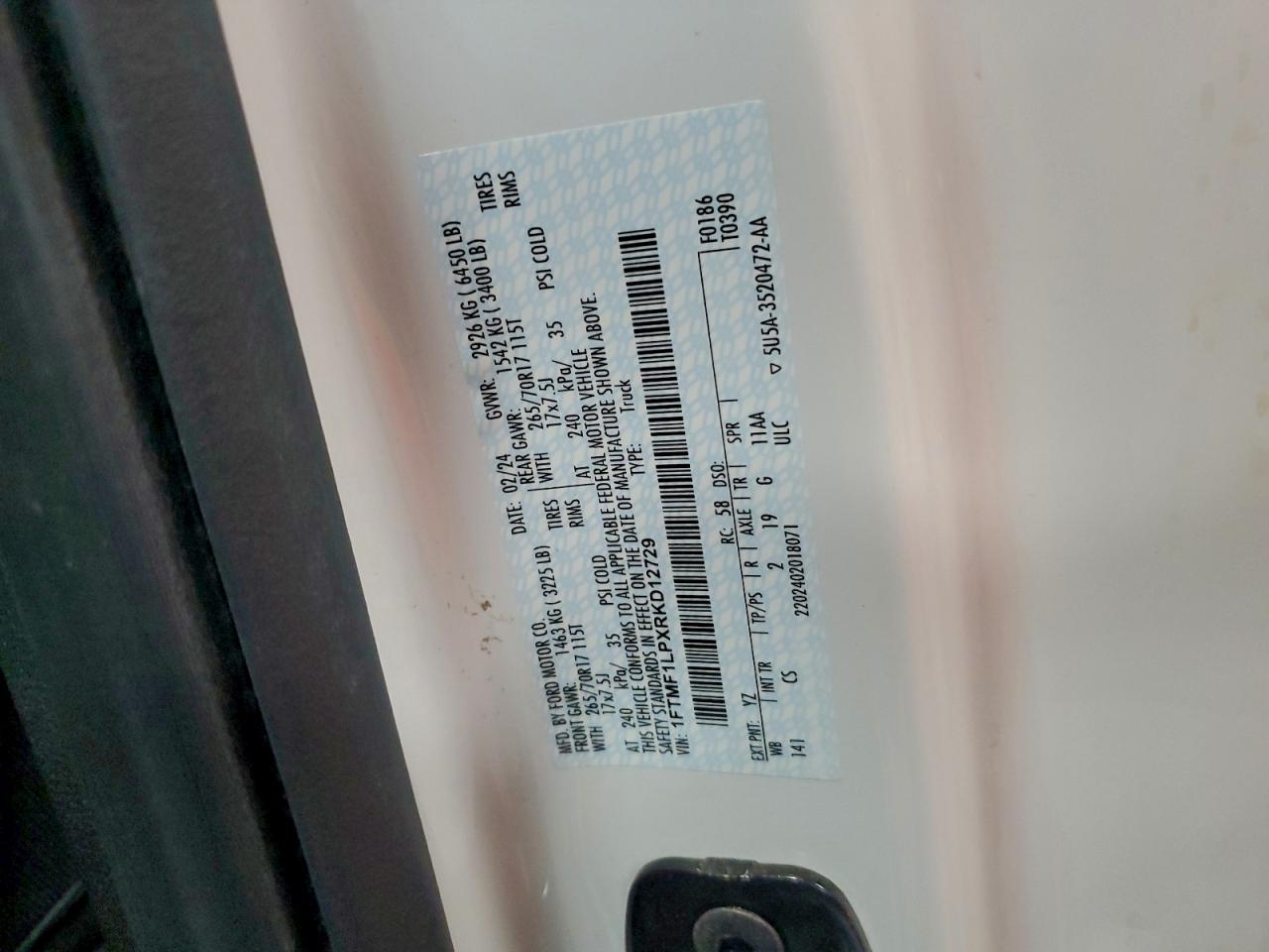 Ford F-150 Xl Image 7