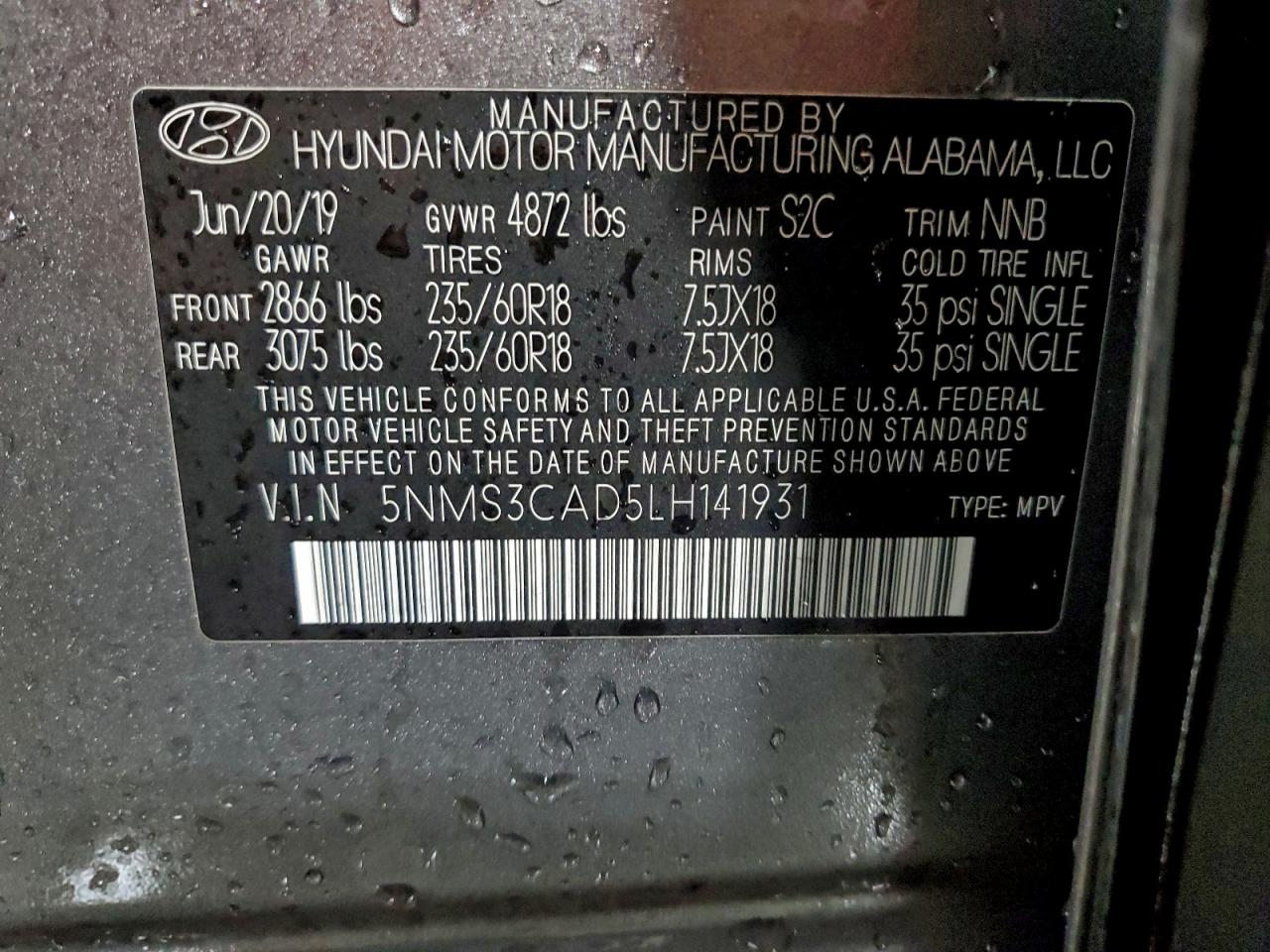 Hyundai SANTA FE Sel Image 7