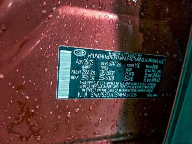 Hyundai SANTA FE Sel Image 10