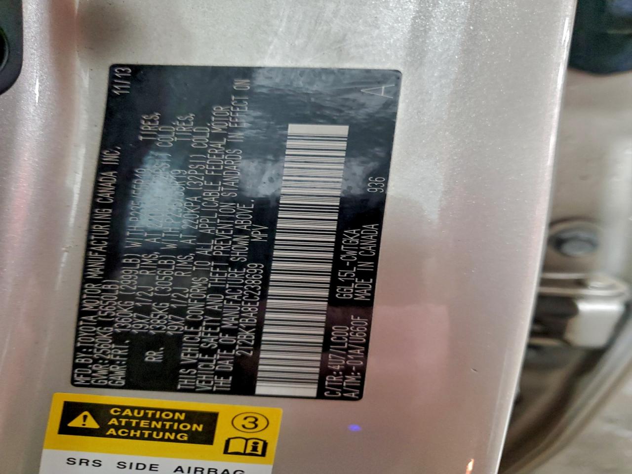 Lexus RX 350 Base Image 10