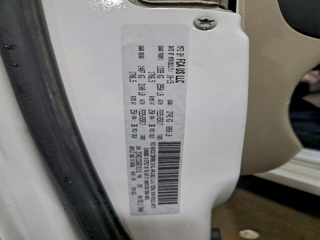 Chrysler Minivan Touring L Image 13